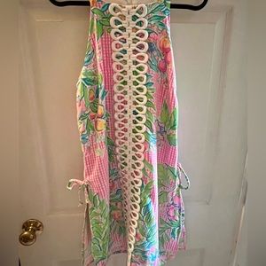 LILLY PULITZER DRESS (romper interior)